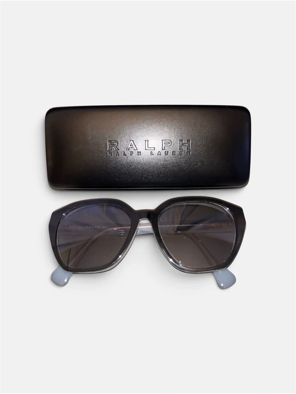 Ralph Lauren Women's Gray Gradient Sunglasses with Black Case